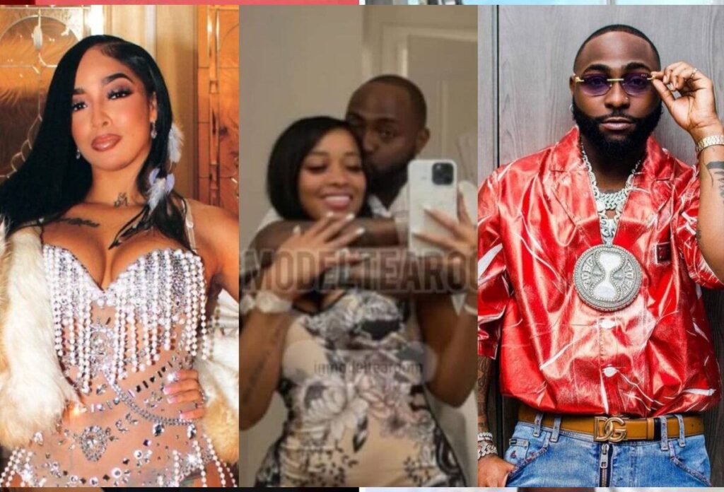 US Model Bonita Maria Shares Intimate Photo with Davido in another cheating Scandal