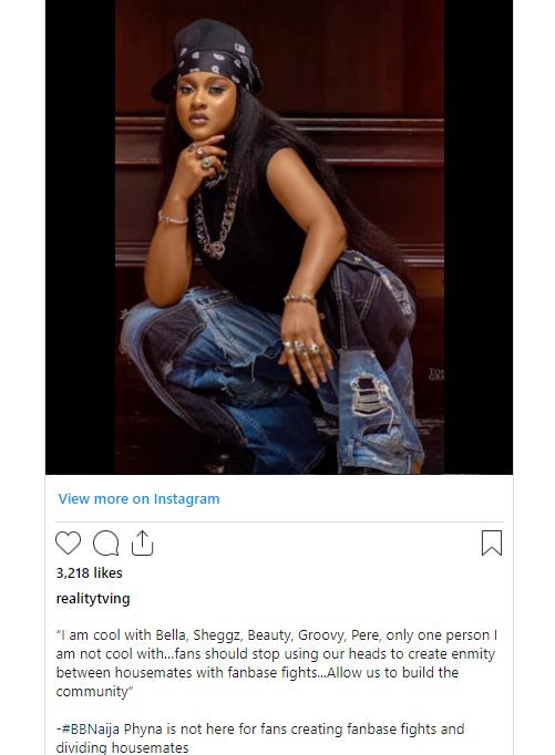 Phyna Speaks On Relationship With Ex-boyfriend, Groovy