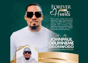 Junior Pope laid to rest in Enugu amid tight security